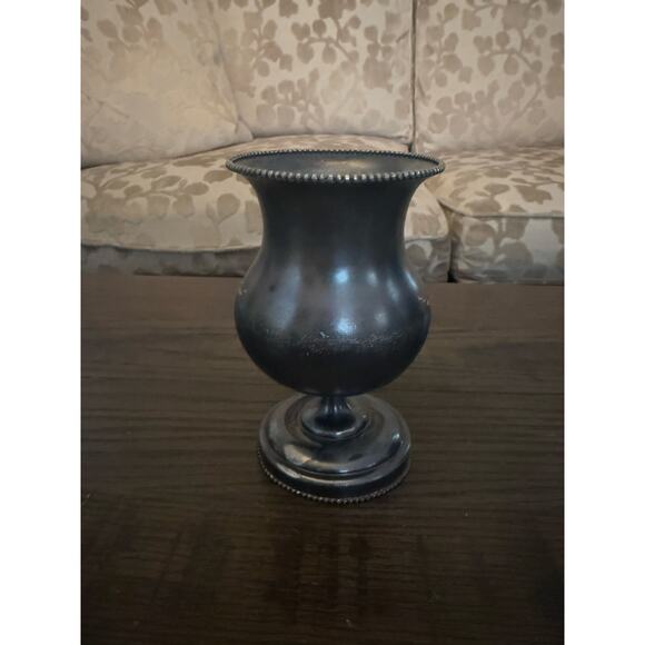 Vintage Silver-Plated Goblet – The Van Bergh Silver Plate Company - Picture 4 of 8